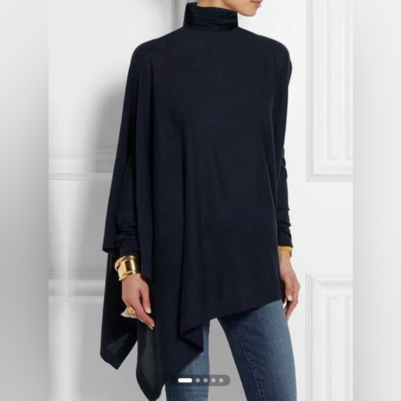 COPY - STYLEWE Long Sleeve Turtleneck A Line Sweater Top Women Size Small Dark … - Picture 4 of 7
